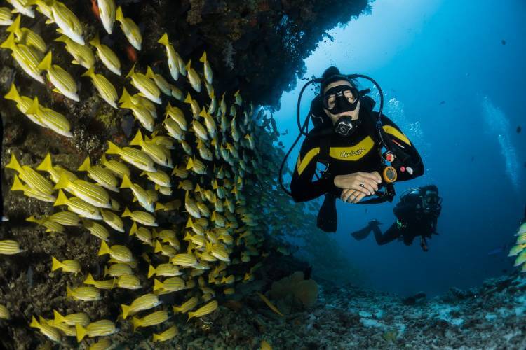 how deep can scuba divers go