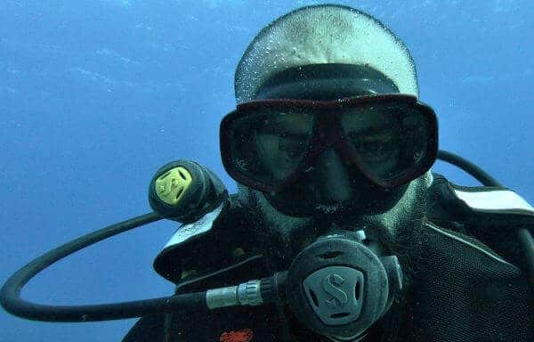 hair loss in scuba diving