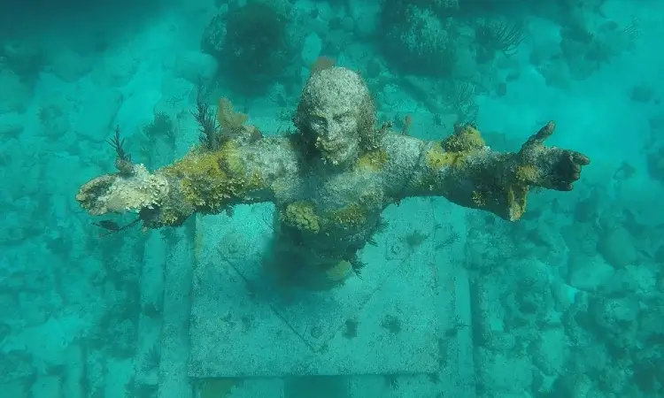 christ of the abyss statue