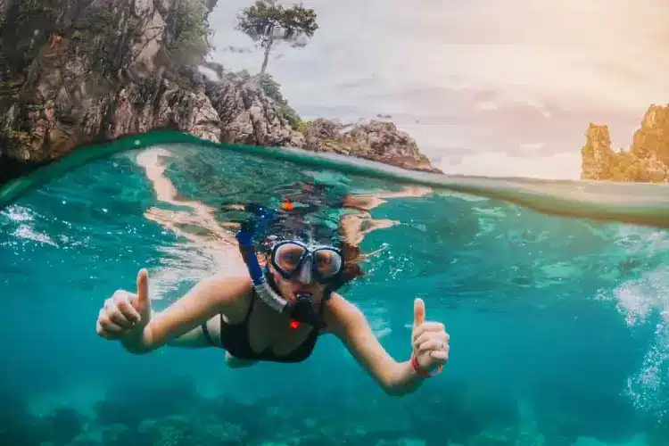 can you wear earplugs when snorkeling